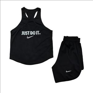 ست رکابی شلوارک مشکی نایکی diamond کد 20.57