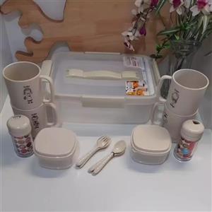 سبد پیک نیک 17 پارچه زیبا مدل هاوایی