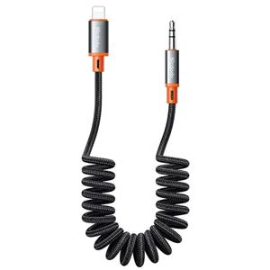 کابل انتقال صدای AUX به لایتنینگ مک‌ دودو مدل Digital Audio Coiled Cable