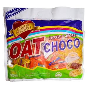 شکلات بار غلات پریمیوم سه طعم لاندن دی لایتز اوت چوکو - 400 گرم