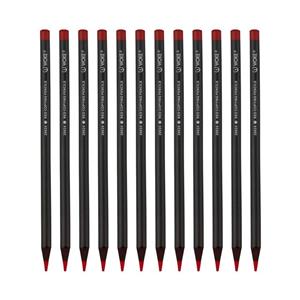 مداد قرمز مدل ووک مدل black wood بسته 12 عددی