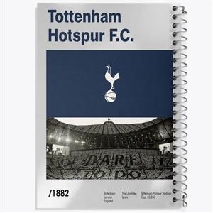 دفتر ژورنال نویسی 50 برگ خندالو مدل نقطه ای طرح باشگاه تاتنهام Tottenham کد 1980