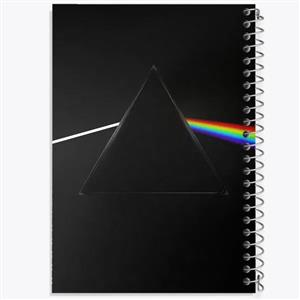 دفتر ژورنال نویسی 50 برگ خندالو مدل نقطه ای طرح گروه پینک فلوید Pink Floyd کد 3254