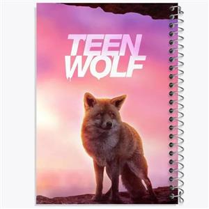 دفتر ژورنال نویسی 50 برگ خندالو مدل نقطه ای طرح سریال تین ولف Teen Wolf کد 28454
