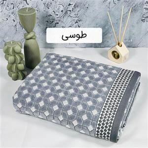 حوله حمام آذرریس طرح کایلا سایز 100×165 سانتی متر