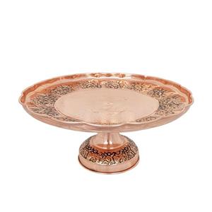 شیرینی خوری مسی مدل لب چین کد ZH320.3 -