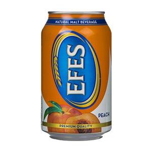 نوشیدنی مالت هلو افس وزن 330 میلی لیتر Efes Peach Malt Beverage 330Ml 