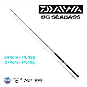 چوب ماهیگیری اسپین آب شور و شیرین دایوا DAIWA NEW BG SEABASS 