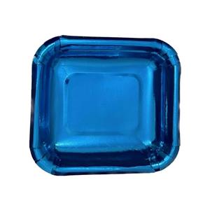 بشقاب یکبار مصرف مدل متالایز بسته 20 عددی