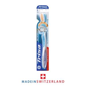 مسواک پرواینتردنتال متوسط  با محافظ Trisa pro interdental medium Toothbrush