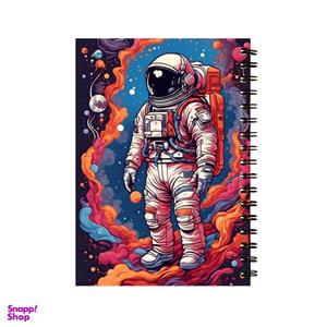 دفتر مشق 50 برگ مدل فضانورد گلکسی کد 37