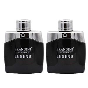 عطر جیبی مردانه برندینی مدل LEGEND حجم 25 میلی لیتر مجموعه 2 عددی 