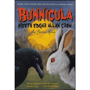 کتاب Bunnicula Meets Edgar Allan Crow اثر James Howe and Eric Fortune انتشارات Atheneum Books for Young Readers 