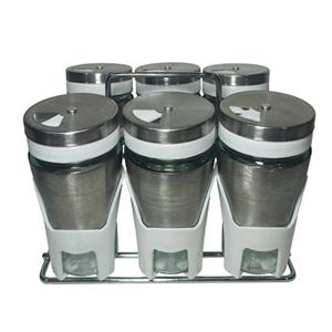 ست جای ادویه 7 پارچه کاپریس مدل پارادایس کد GSW6