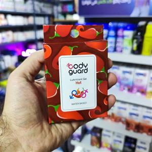 ژل لوبریکانت بادی گارد مدل Hot بسته 3 عددی