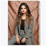 دفتر ژورنال نویسی 50 برگ خندالو مدل نقطه ای طرح سلنا گومز Selena Gomez کد 19200