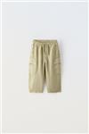 شلوار پسرانه LINEN BLEND CARGO TROUSERS کد 1429