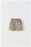 شلوارک پسرانه STRIPED TERRY BERMUDA SHORTS کد 392