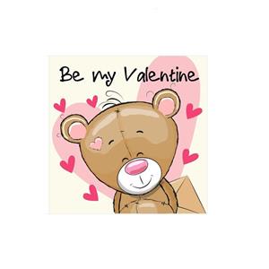 کارت پستال مدل روز عشق کاغذ LOVE