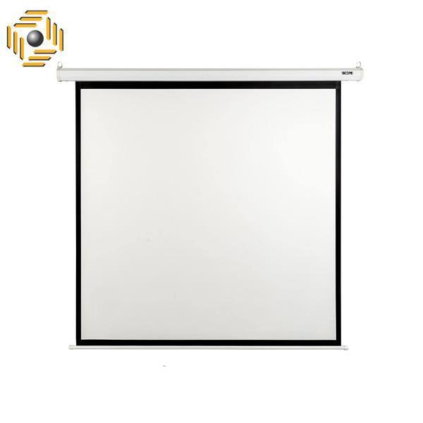 Scope Motorized Projector Screen Electric 200 x 200