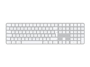 کیبورد اپل Magic Keyboard with Numeric keypad Silver With Touch ID (MK2C3) Magic Keyboard with Touch ID and Numeric Keypad for Mac