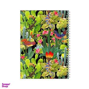 دفتر مشق 50 برگ بامبیلیپ طرح پترن کاکتوس کد 8188022