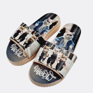 دمپایی بچگانه مدل گربه کد BBB_111