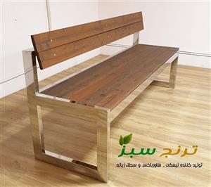 نیمکت پشتی دار کد 026