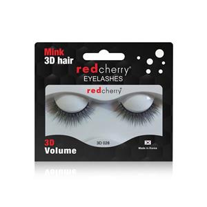 مژه 3D جفتی 028  RED CHERRY