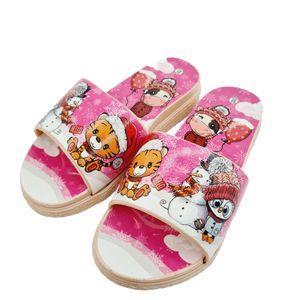 دمپایی دخترانه مدل زمستانی کد PNK-222