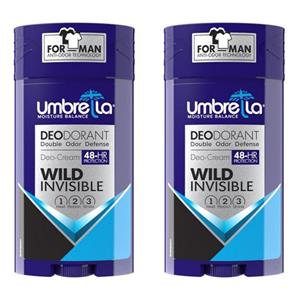 رول صابونی مردانه آمبرلا مدل Wild حجم 90 میلی لیتر بسته دو عددی