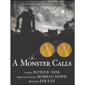 کتاب A Monster Calls  اثر Patrick Ness and Jim Kay انتشارات Turtleback Books