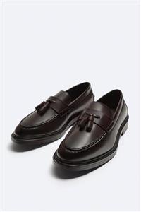 لوفر مردانه زارا SMART LOAFERS WITH TASSELS کد 1630