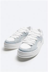 کفش ورزشی مردانه زارا CHUNKY LEATHER SNEAKERS کد210