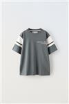 تی شرت بچگانه CONTRAST BASEBALL T-SHIRTکد 635