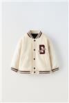 ژاکت بچگانه CONTRAST VARSITY BOMBER JACKET کد 632 