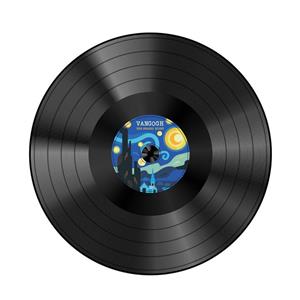پوستر طرح صفحه گرامافون کد 03