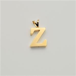 آویز گردنبند طلا 18 عیار زنانه مدل Z