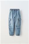 شلوار پسرانه DENIM JOGGERS کد 902