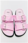 صندل بچگانه DENIM SANDALS WITH BUCKLES کد 632