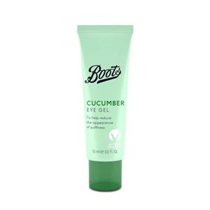 ژل آبرسان دور چشم ضد پف و تیرگی با عصار خیار بوتس ( بوتز ) ( اصل ) 15 میل مدل Boots Everyday Cucumber Eye Gel 15ml