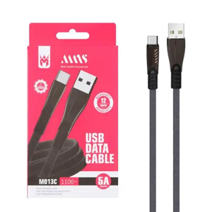 کابل تبدیل فست شارژ Type-C ام ان اس مدل M013C به طول 1.1 متر