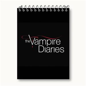 دفتر یادداشت 50 برگ خندالو مدل خاطرات یک خون آشام The Vampire Diaries کد 20245