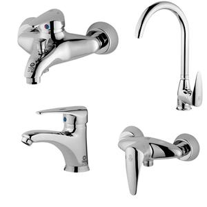 ست شیرآلات تپس مدل سارا مجموعه 4 عددی