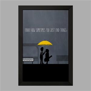 تابلو دکو قاب مدل سریال آشنایی با مادر How I Met Your Mother کد 13784