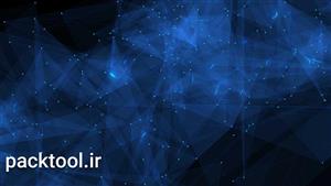 دانلود فوتیج فیلم نقاط آبی و اشکال هندسی اصلی Blue Dots And Geometric Shapes original