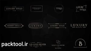 دانلود پروژه آماده عروسی منبع عناوین لاکچری luxury titles source افتر افکت