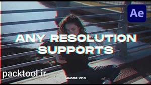 دانلود پروژه آماده افترافکت: ترانزیشن های ضروری برای افترافکت Essential Glitch Transitions for After Effects