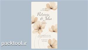 دانلود پروژه آماده کارت دعوت عروسی2 تمپلیت Videohive Wedding Invitation Video Template