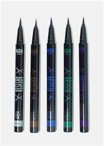 خط چشم مایع آ او بنفش (اصل) AOA ARTISTA FINE BRUSH TIP LIQUID EYELINER 